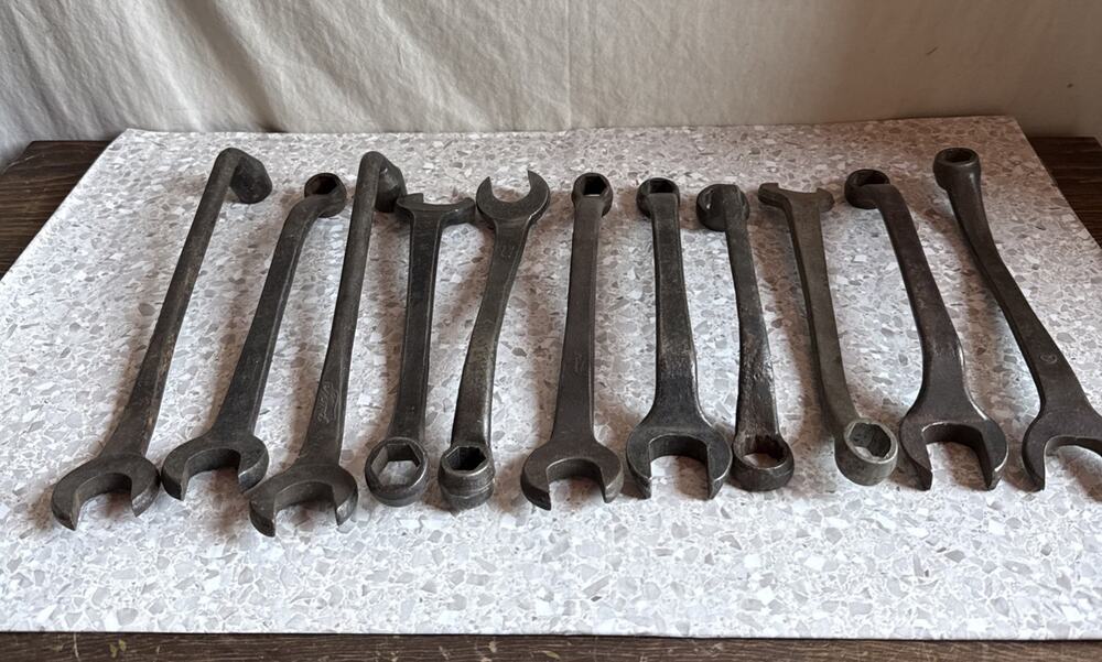 Ford Script Wrenches Lot Of 11 Ford Wrenches Automobile Vintage Tools